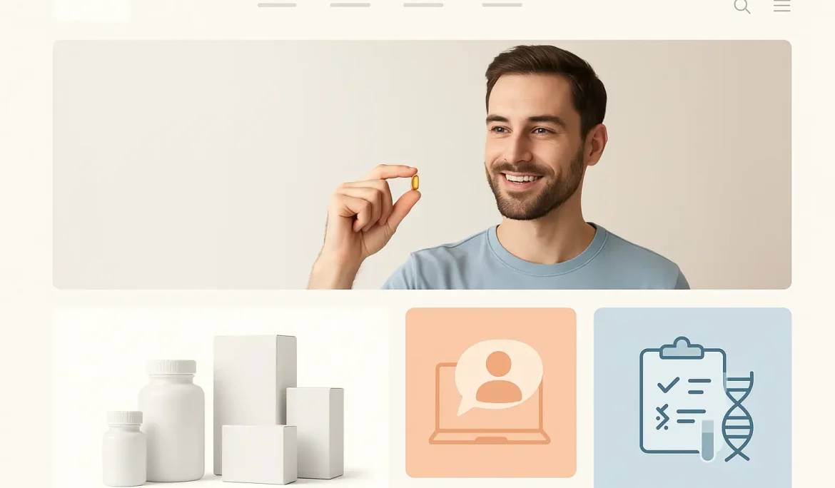Pharmaceutical Web Design simple