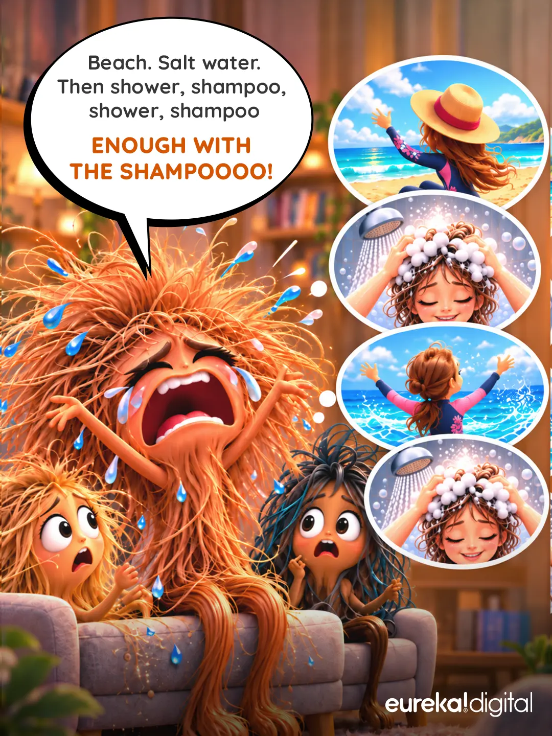 Creative Campaigns for Hair Care Products