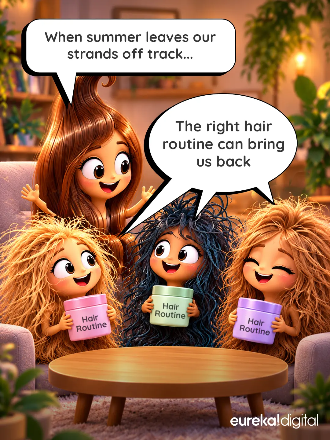 Creative Campaigns for Hair Care Products