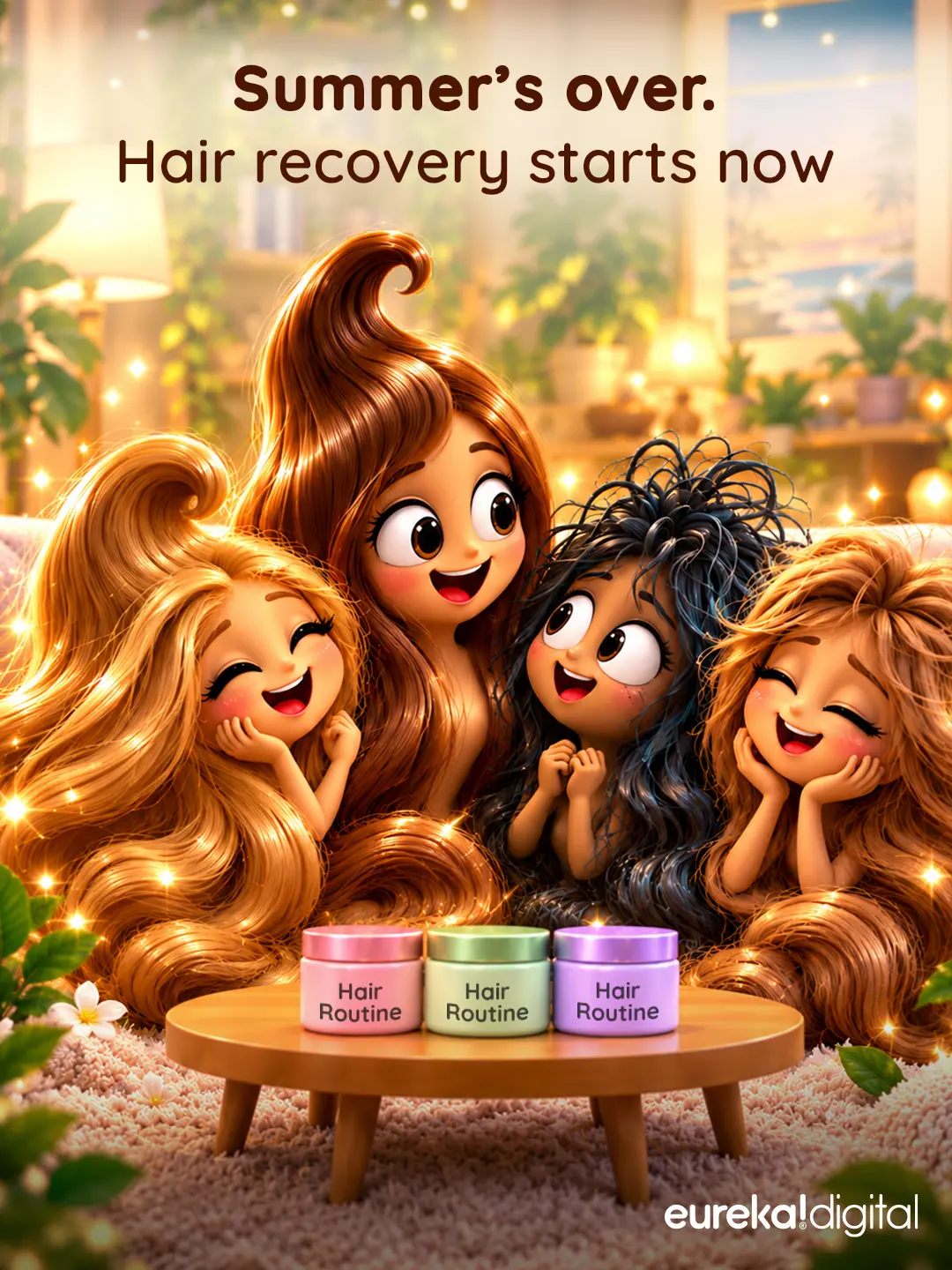 Creative Campaigns for Hair Care Products