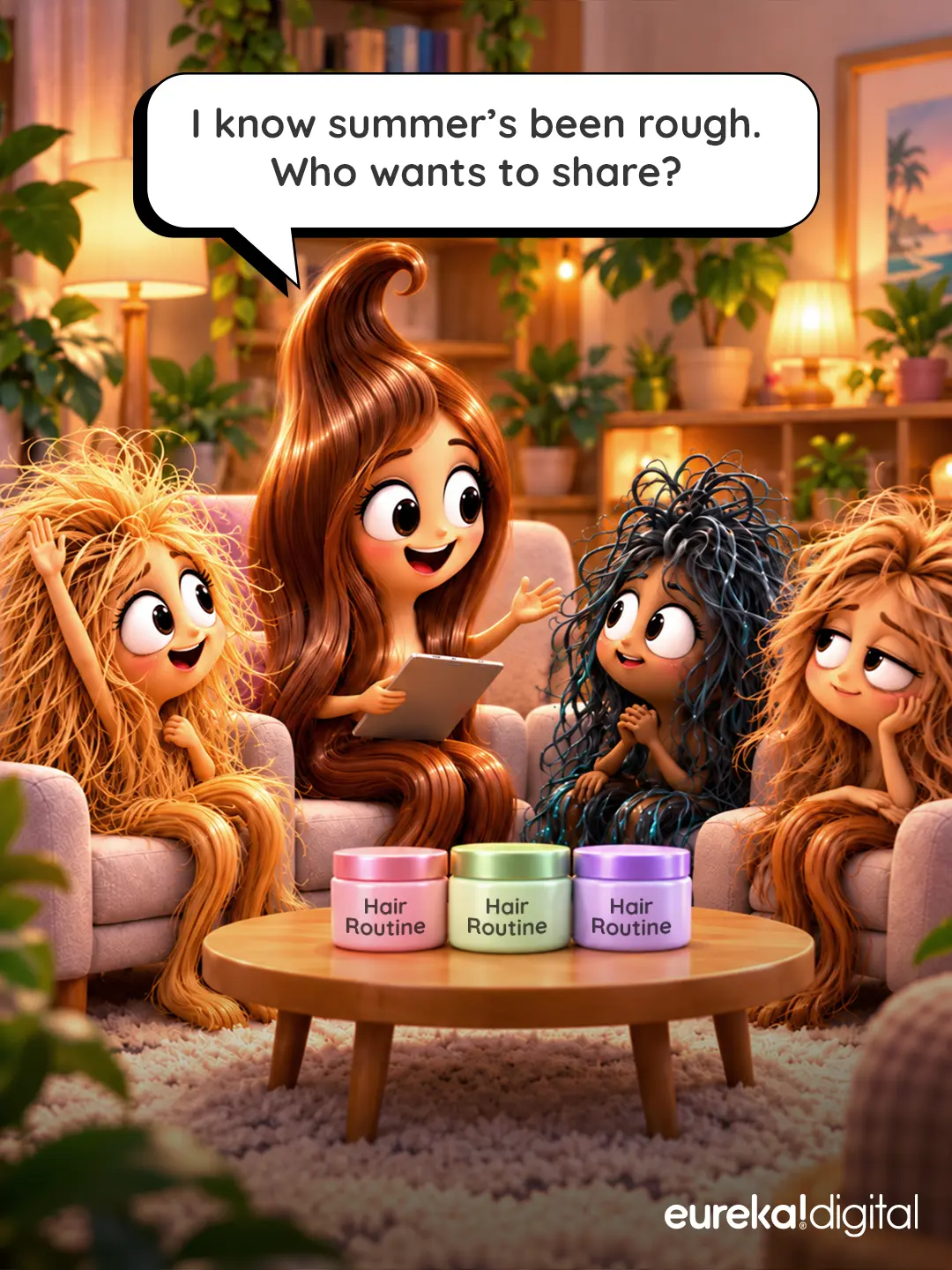 Creative Campaigns for Hair Care Products